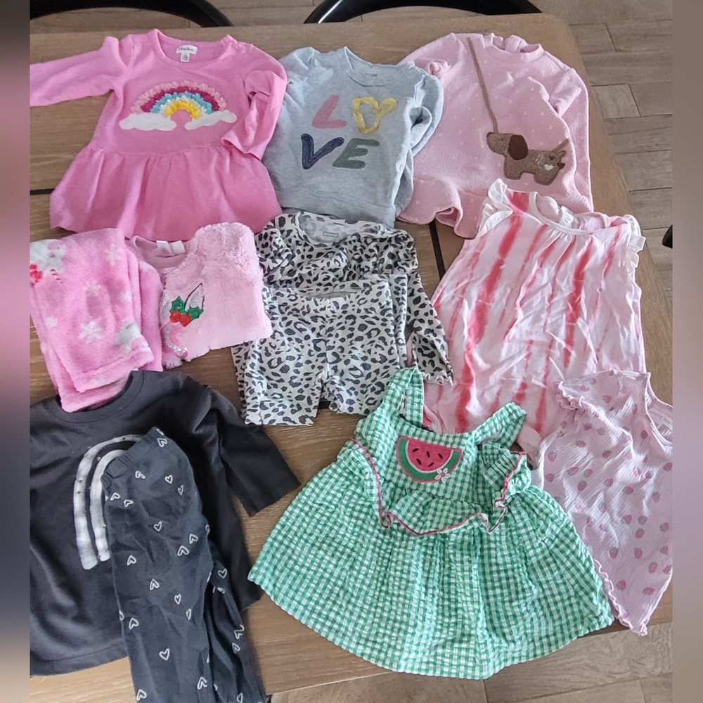 Assorted 2t Girl Clothing Set